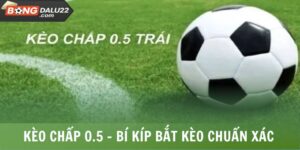Kèo Chấp 0.5 - Bí Kíp Bắt Kèo Chuẩn Xác Từ Chuyên Gia 3 Kèo Chấp 0.5